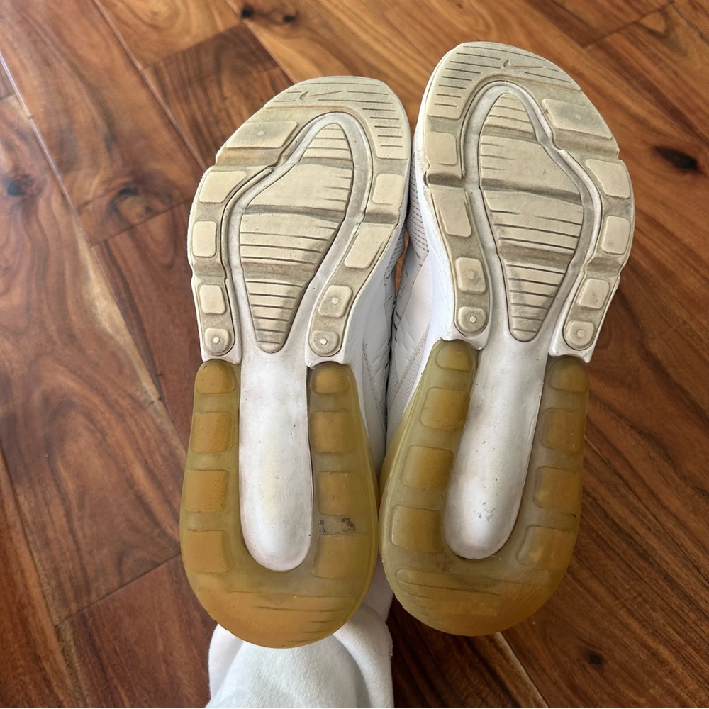 Nike White and Cream Athletic Shoes - Picture 6 of 7